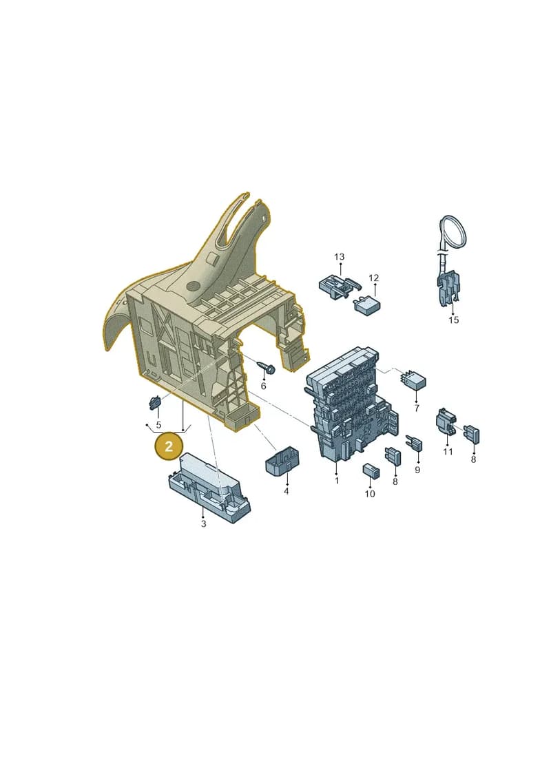 2Q2941395C — Skoda Fabia (2021-2022) diagram 584937000, position 2