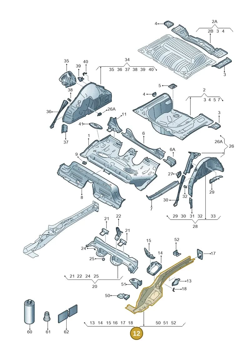 2Q6803501A — Skoda Kamiq (2019-2020) diagram 584803010, position 12