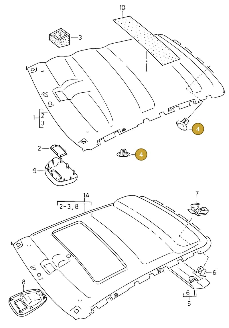35786311901C — SEAT CORDOBA/VARIO (1999-2002) diagram 138867550, position 4