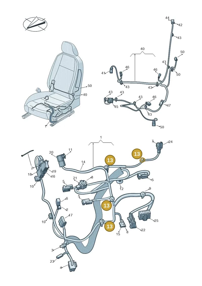 3C0971896B — Skoda Superb Combi (2015-2024) diagram 793972270, position 13