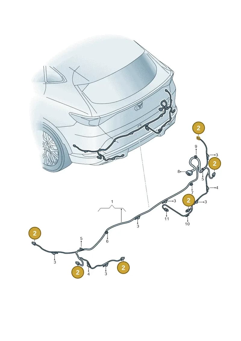 3G0937545B — SEAT CUPRA Formentor (2020-) diagram 5ff972090, position 2