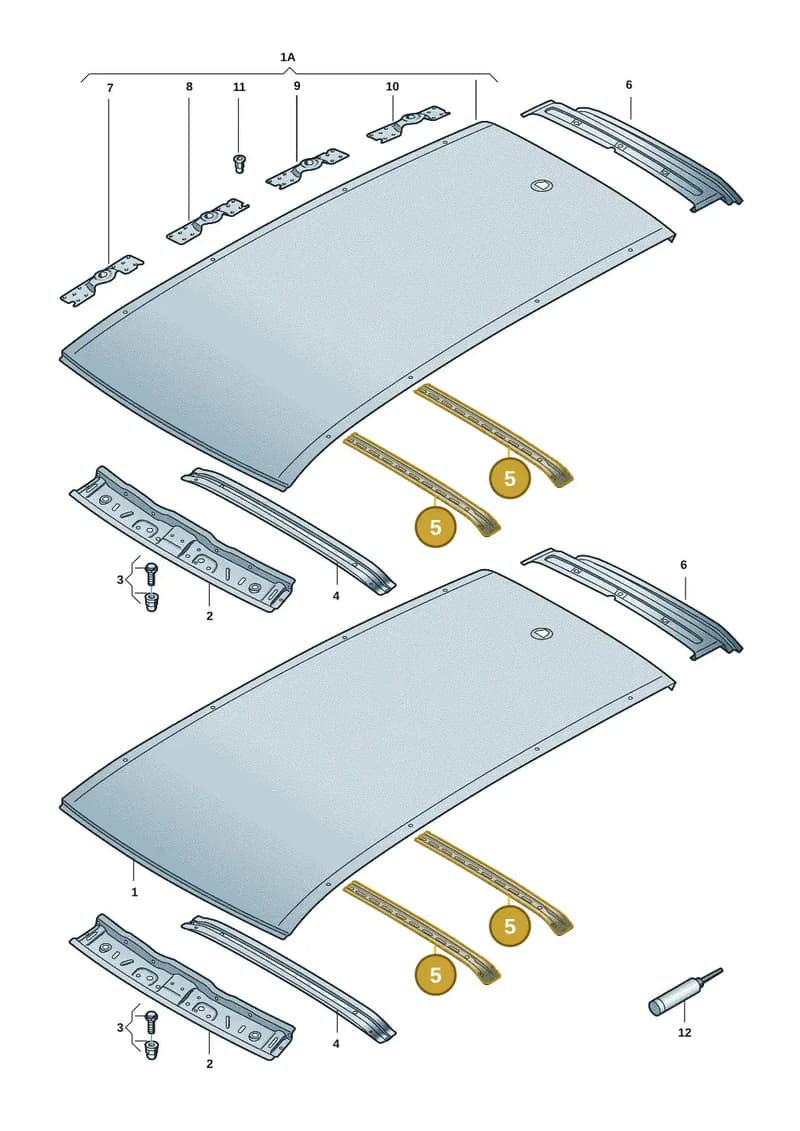 3J0817163 — Skoda Superb Combi (2023-2024) diagram 3p0817000, position 5