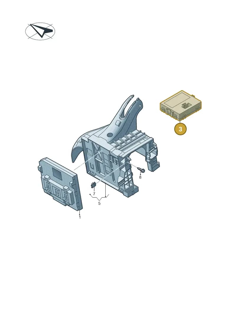 3Q0907530BF — Volkswagen Nivus (2020-) diagram 746937500, position 3