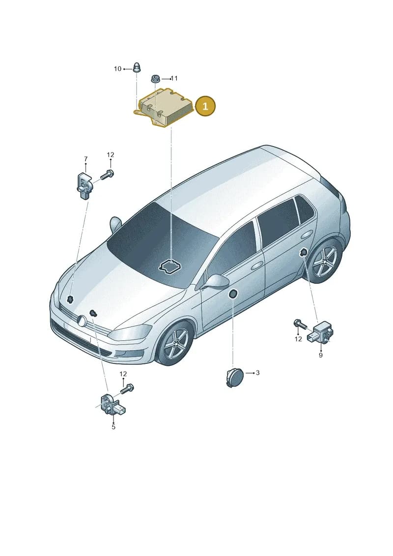 3Q0959655AR — SEAT Leon ST (2016-2020) diagram 746959300, position 1