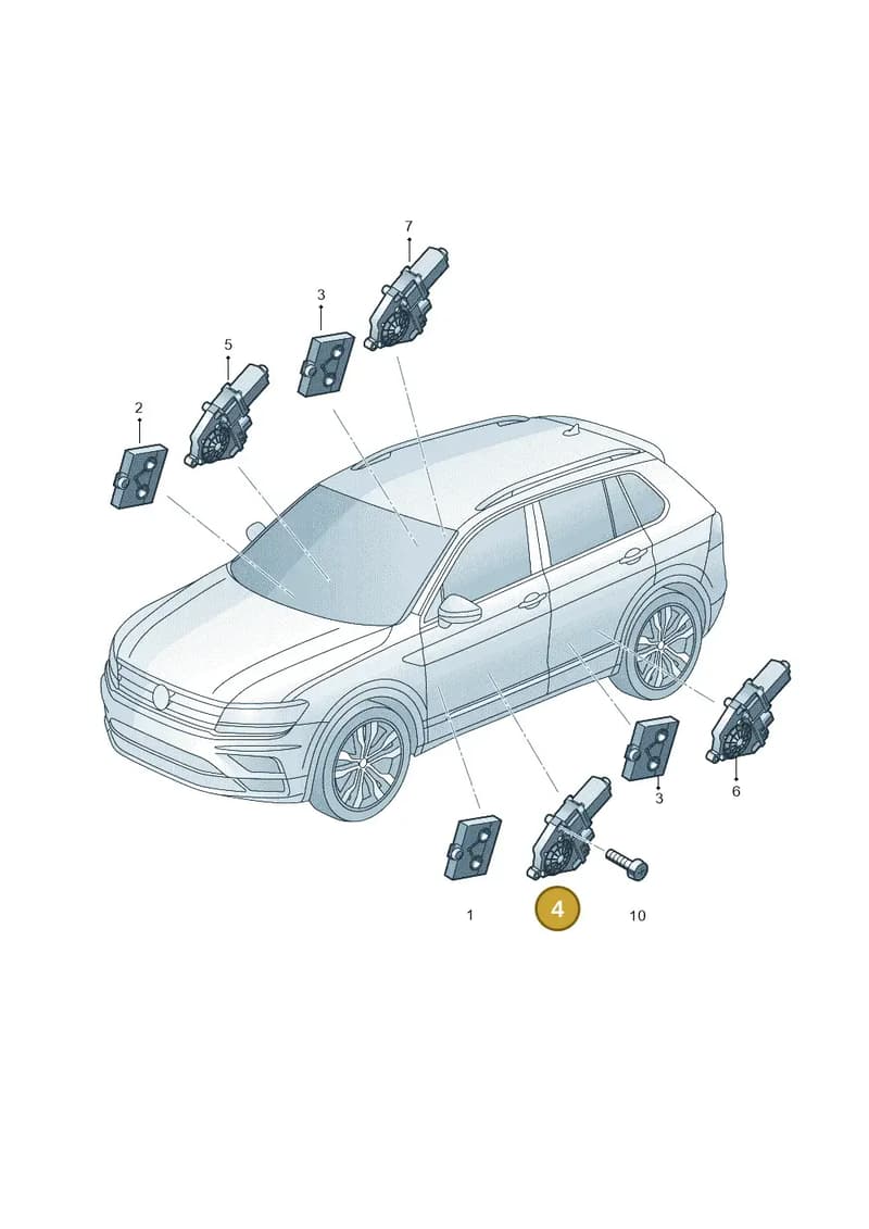3QD959801 — SEAT CUPRA Tavascan (2023-) diagram 884959100, position 4