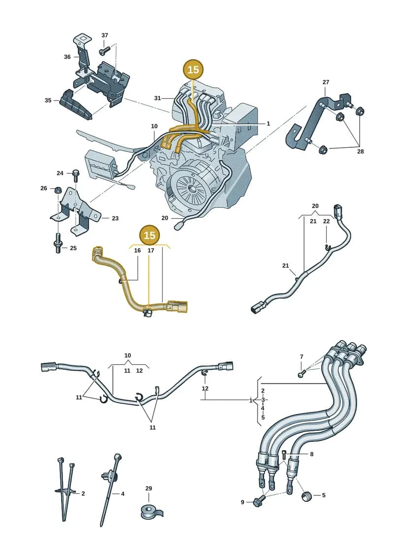3WA971483 — Skoda Kodiaq (2024-2024) diagram 57x970110, position 15