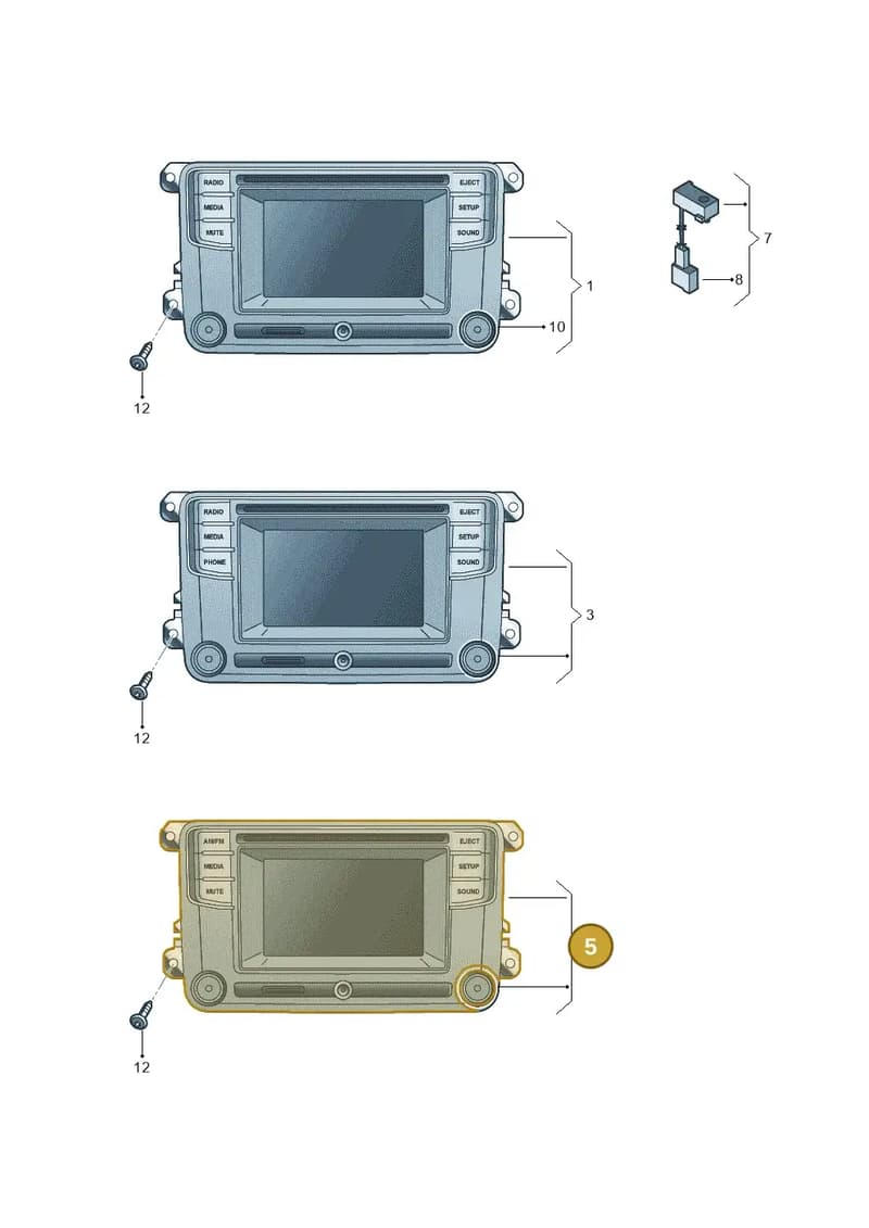 561035150B — Volkswagen Tiguan (2011-2018) diagram 863035000, position 5