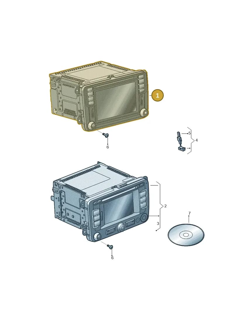 5C0035680FX — Volkswagen Beetle (2016-2019) diagram 789035002, position 1