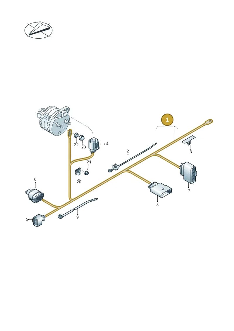 5C0971230GL — Volkswagen New Passat (2015-2022) diagram 868971650, position 1