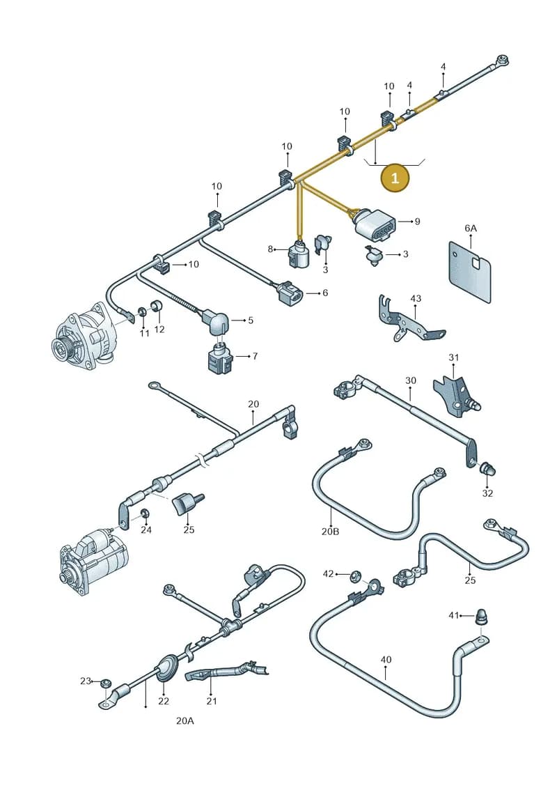 5C0971230P — Volkswagen New beetle (2011-2016) diagram 409972000, position 1