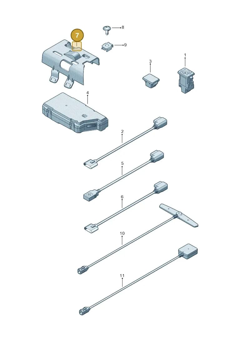 5C5971846C — Volkswagen New beetle (2011-2016) diagram 715035780, position 7