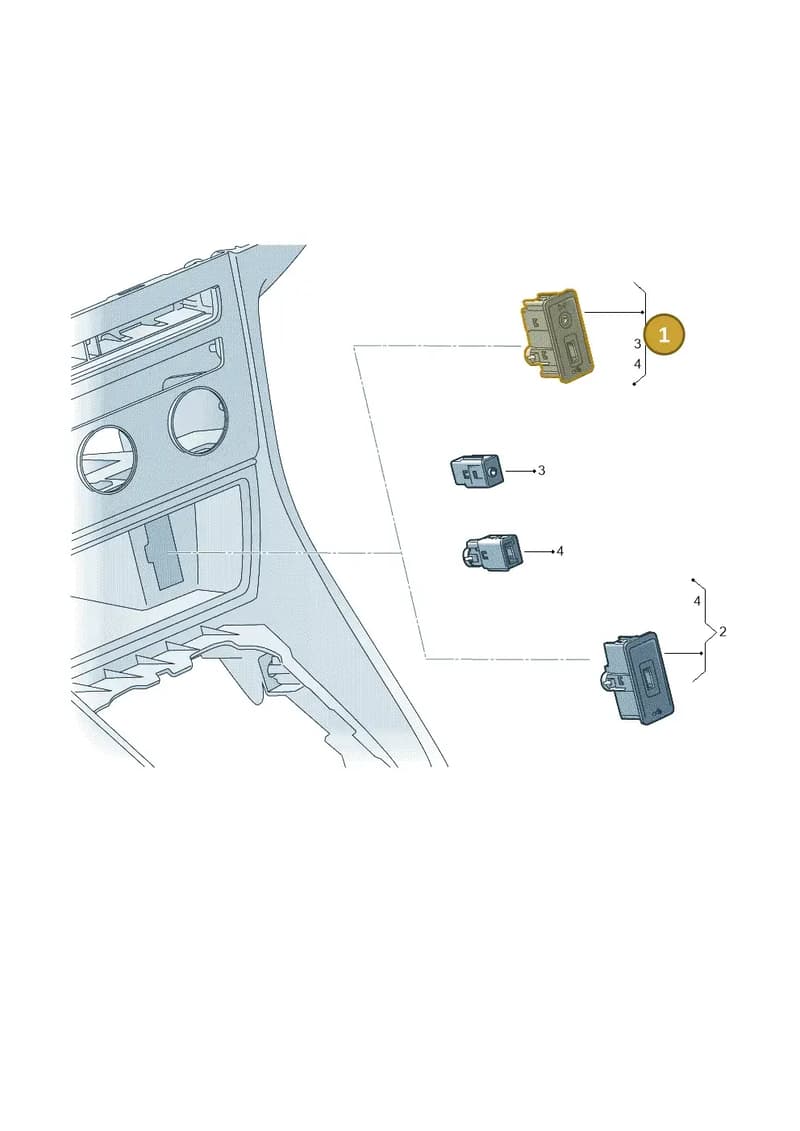 5G0035222D — SEAT Leon ST (2012-) diagram 754035400, position 1