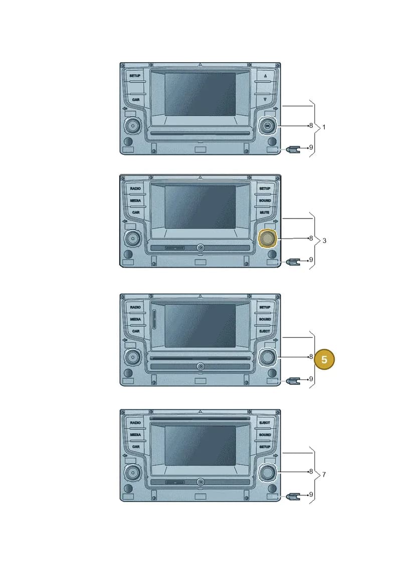 5G0035867F — Volkswagen Golf Estate (2013-2017) diagram 746035000, position 5