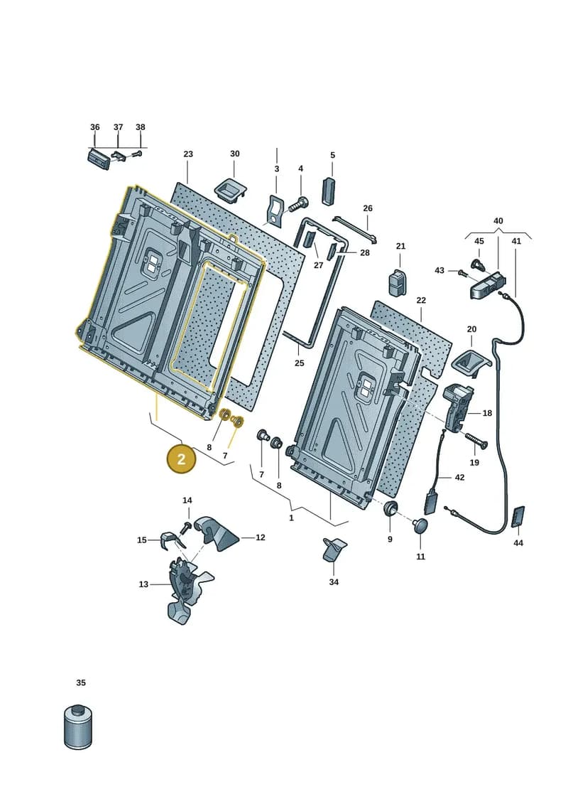 5G0885502AKCA9 — SEAT CUPRA Formentor (2020-) diagram 5ff885070, position 2