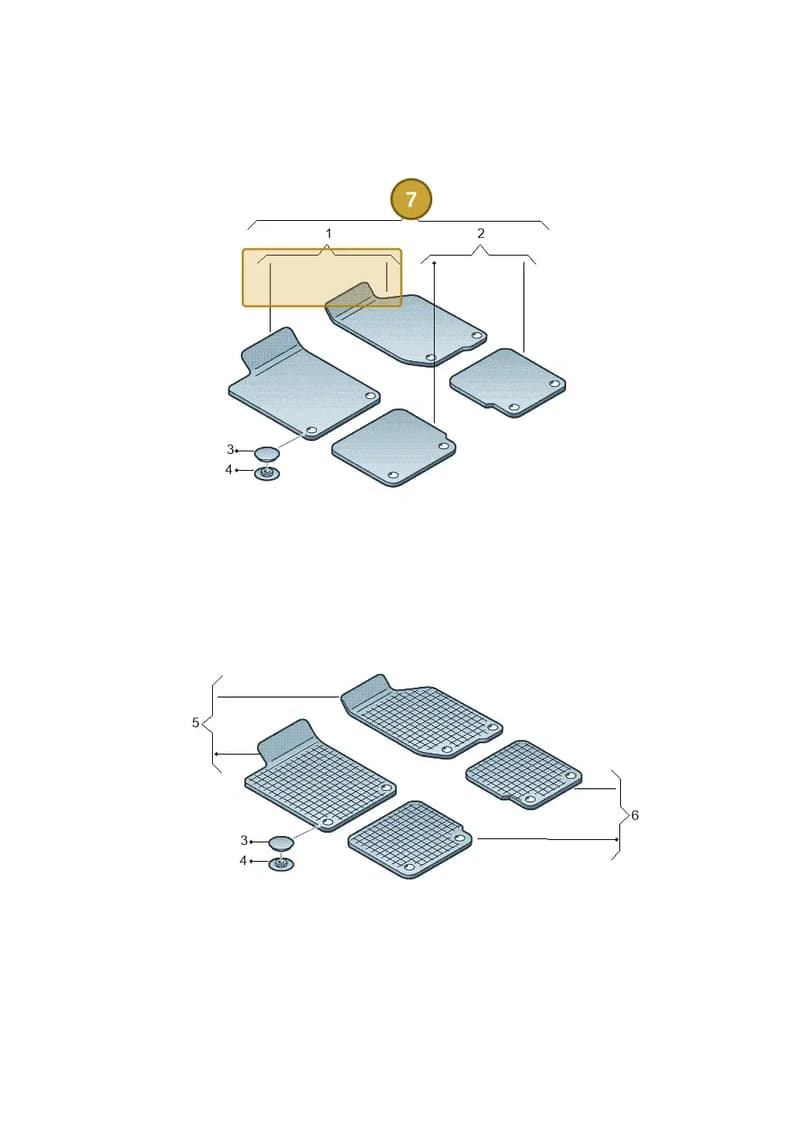 5G1061404WGK — Volkswagen Golf Estate (2013-2017) diagram 441061100, position 7