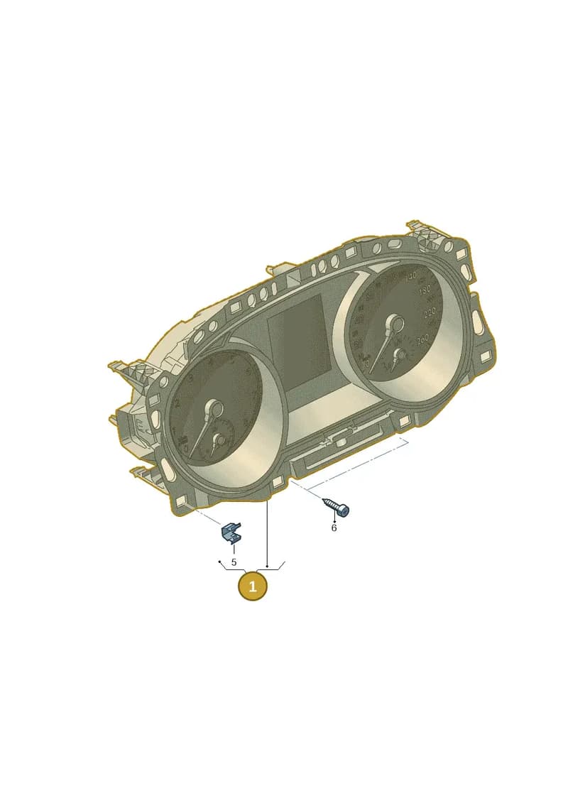 5G1920750B — Volkswagen Golf Estate (2013-2017) diagram 746920000, position 1