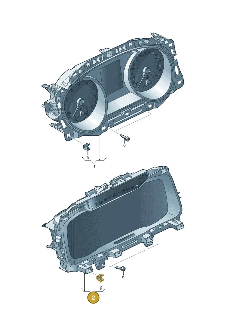 5G1920790 — Volkswagen Golf (2016-2020) diagram 827920000, position 2