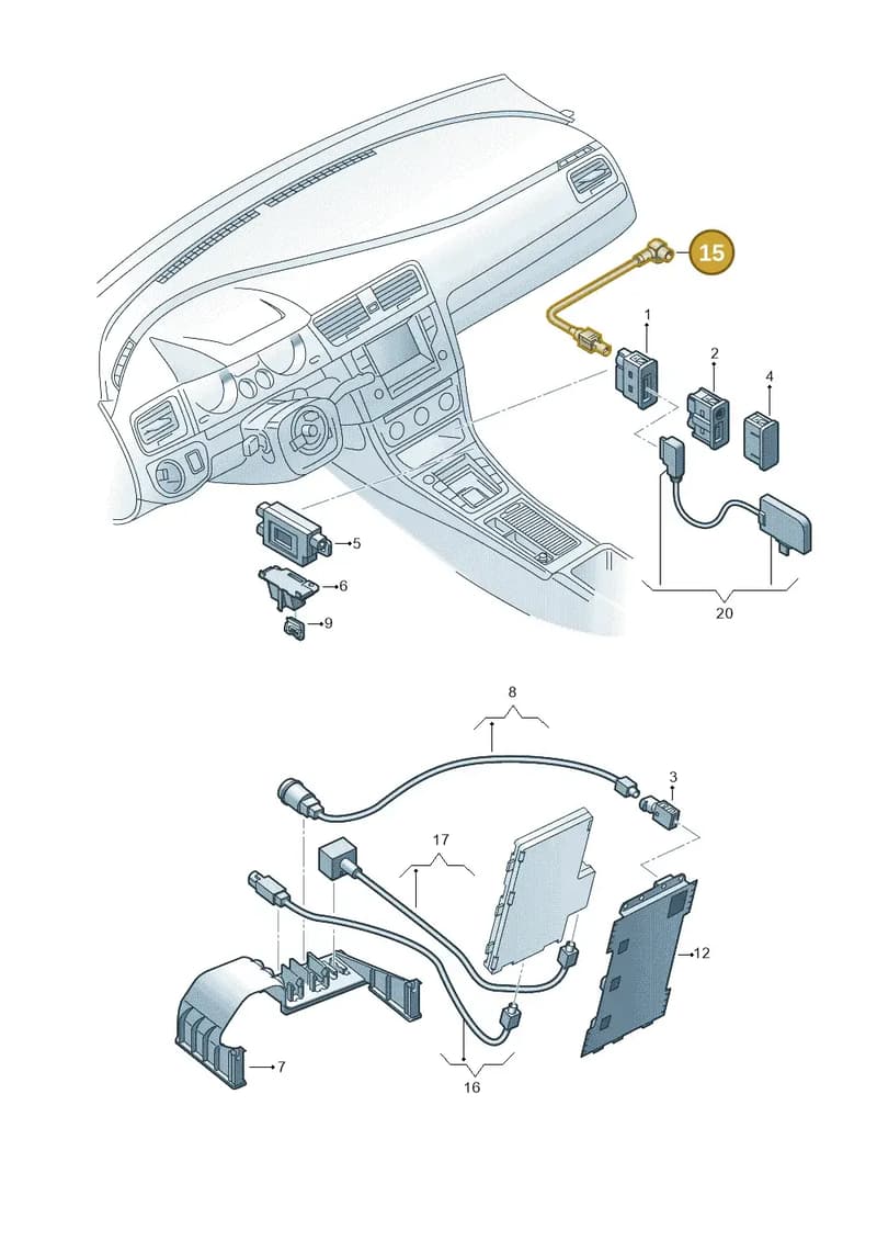 5G2970317R — Volkswagen e-Golf (2014-2021) diagram 746035780, position 15
