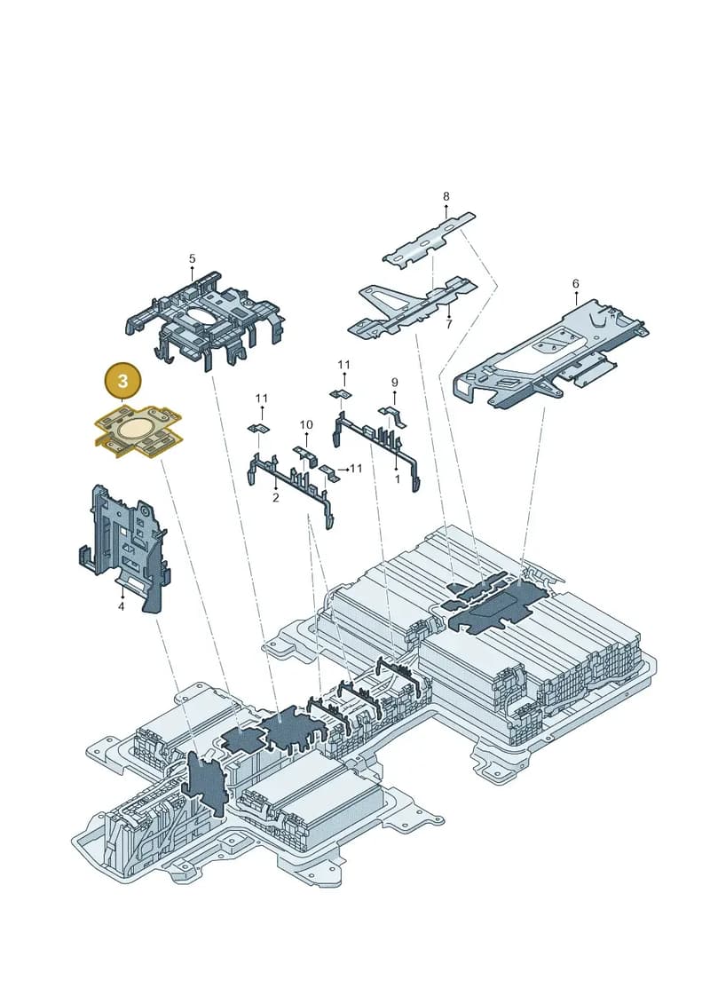 5GE915346BA — Volkswagen e-Golf (2014-2021) diagram 774915750, position 3