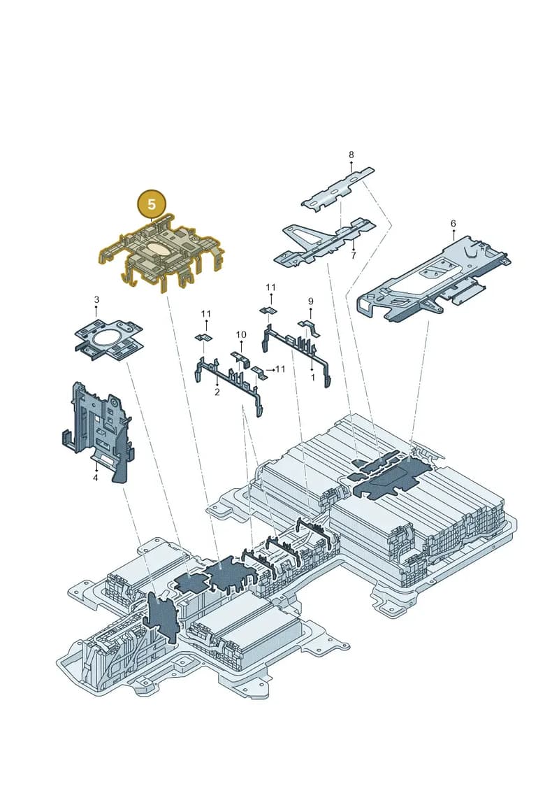 5GE915346BH — Volkswagen e-Golf (2014-2021) diagram 774915750, position 5