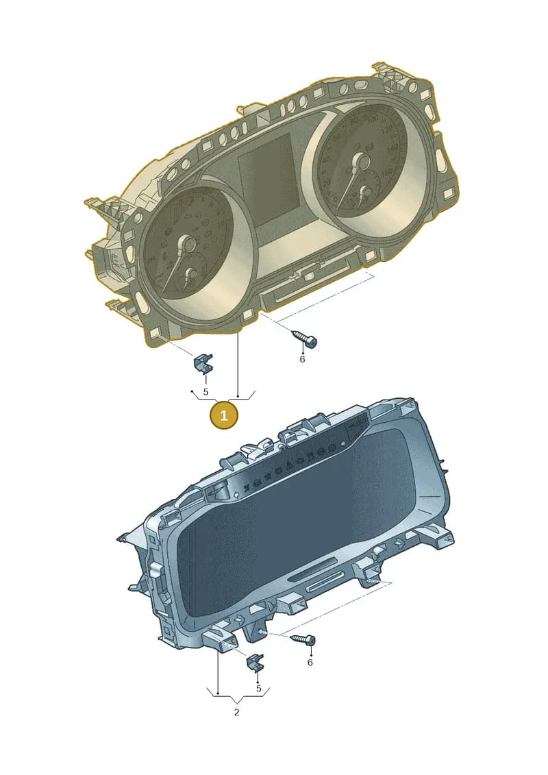 5GE920655B — Volkswagen e-Golf (2014-2021) diagram 774920040, position 1