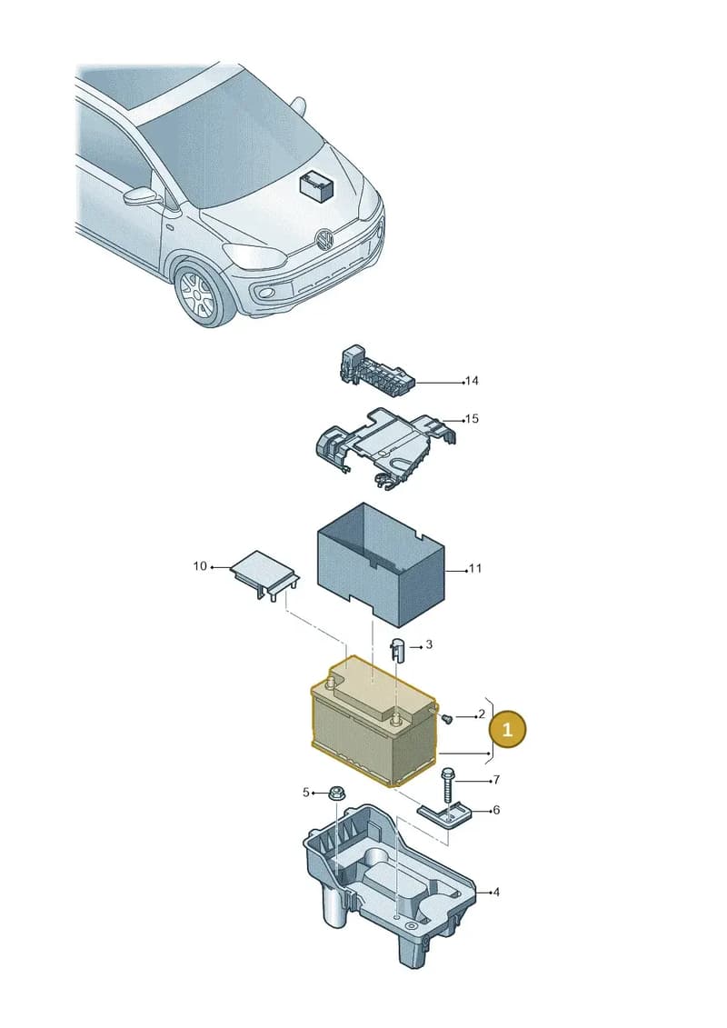 5GM915105N — Volkswagen GOLF             "ZA." (2005-2007) diagram 723915000, position 1