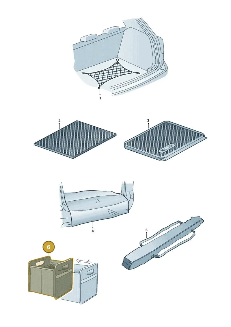 5GV061104 — Volkswagen Taigo (2021-2025) diagram 2f0061016, position 6