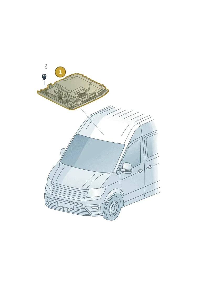 5H0959561BMNSS — Volkswagen Crafter (2016-2025) diagram 806959000, position 1