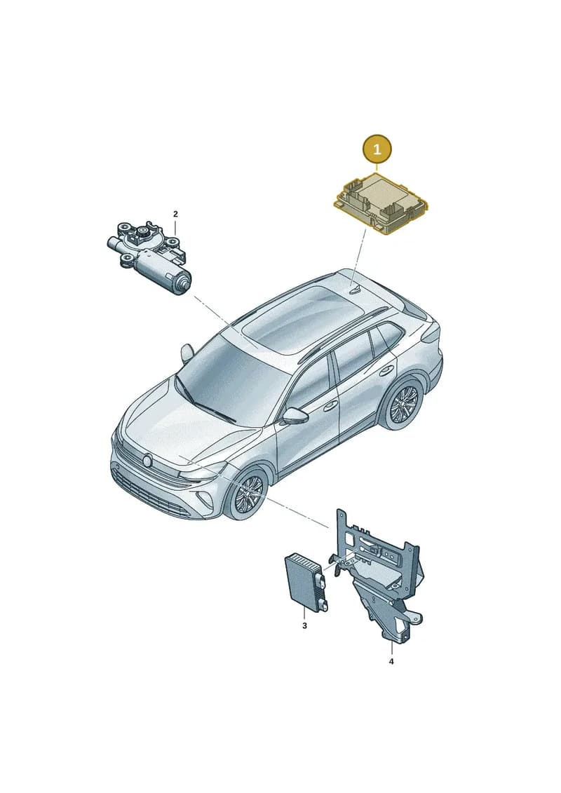5H0959561CAUVX — Skoda Kodiaq (2024-) diagram 57x959000, position 1