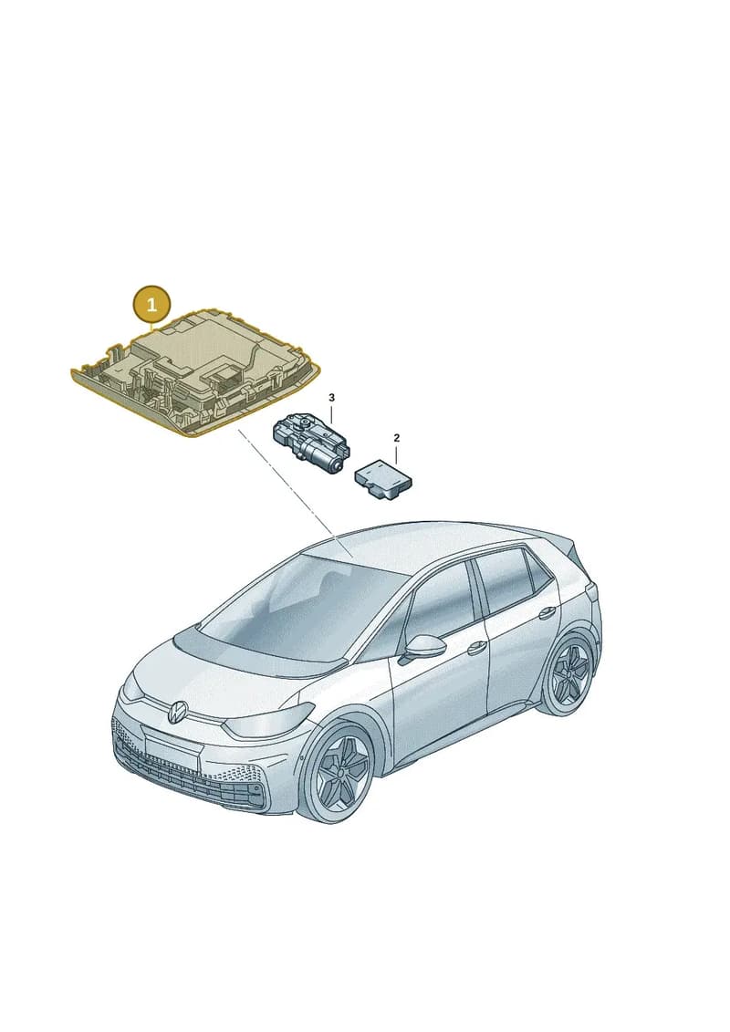 5H0959569DUVX — Volkswagen ID.4 Pro (2020-2023) diagram 10a959000, position 1