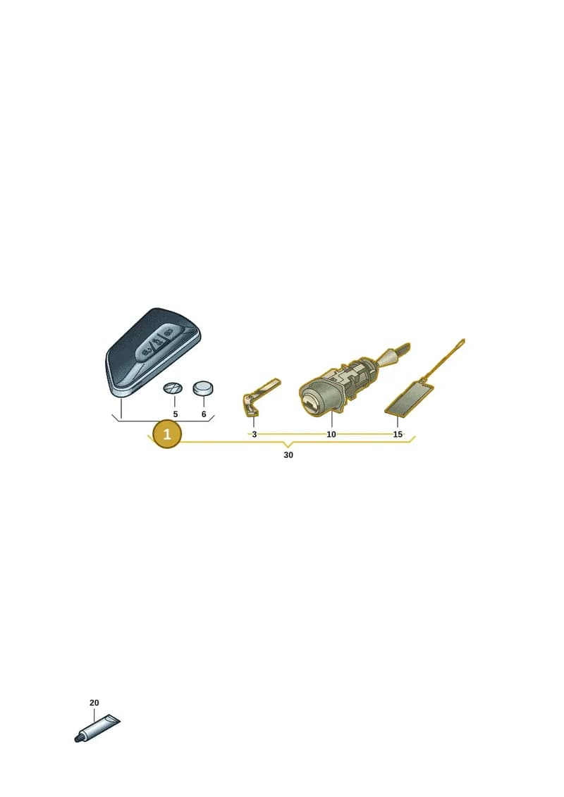 5H0959753CAROH — Volkswagen ID.4 (2020-2025) diagram 11a837100, position 1
