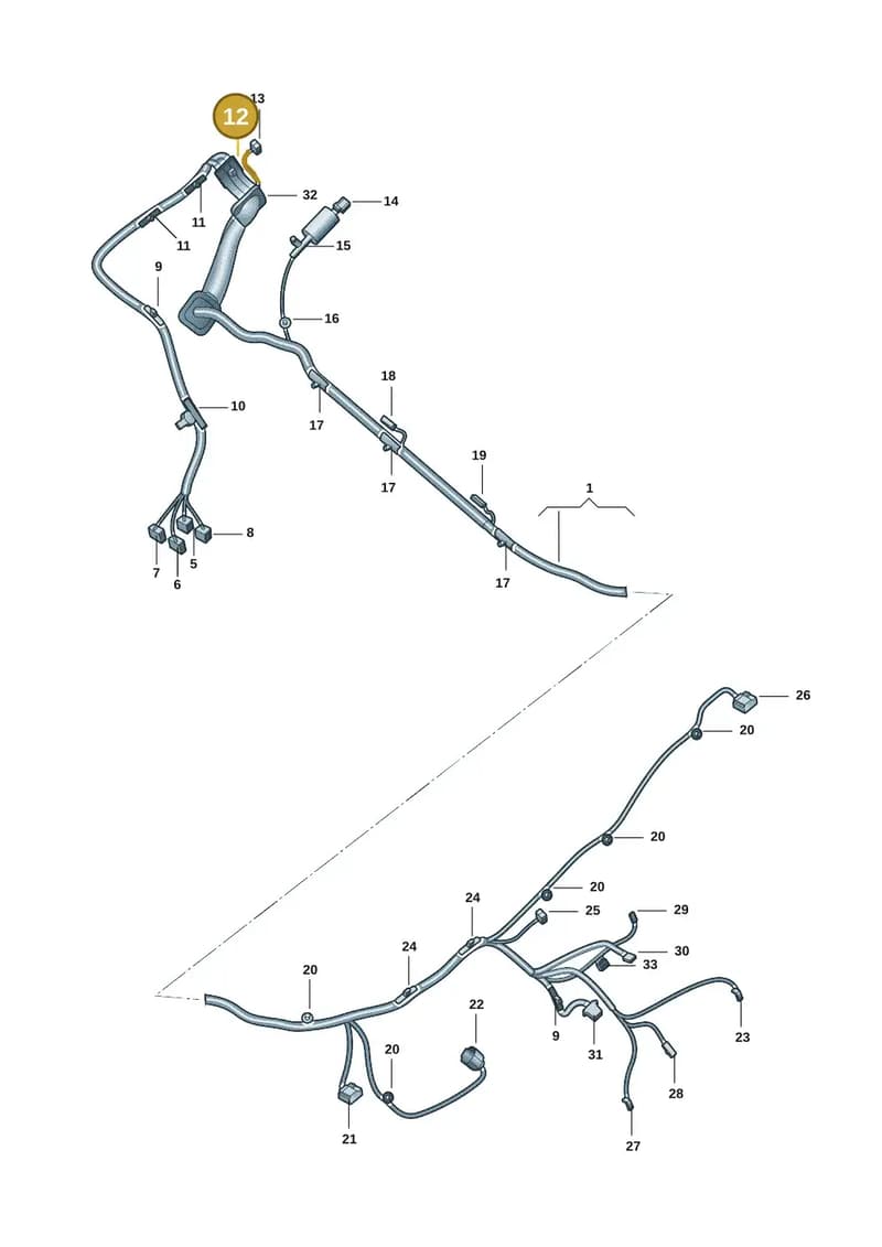 5H9971615 — Volkswagen Lamando (2021-) diagram 5db972080, position 12
