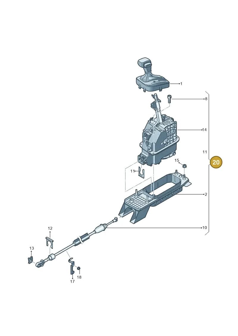 5K2713025CA — SEAT Altea XL (2013-) diagram 649713100, position 20