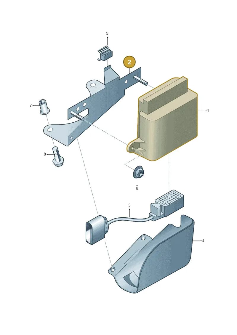 5M1971846B — Volkswagen Golf Plus (2011-2014) diagram 656919220, position 2