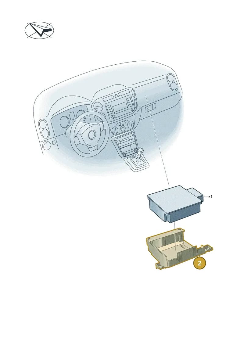 5M1971846B — Volkswagen Tiguan (2011-2018) diagram 719919220, position 2