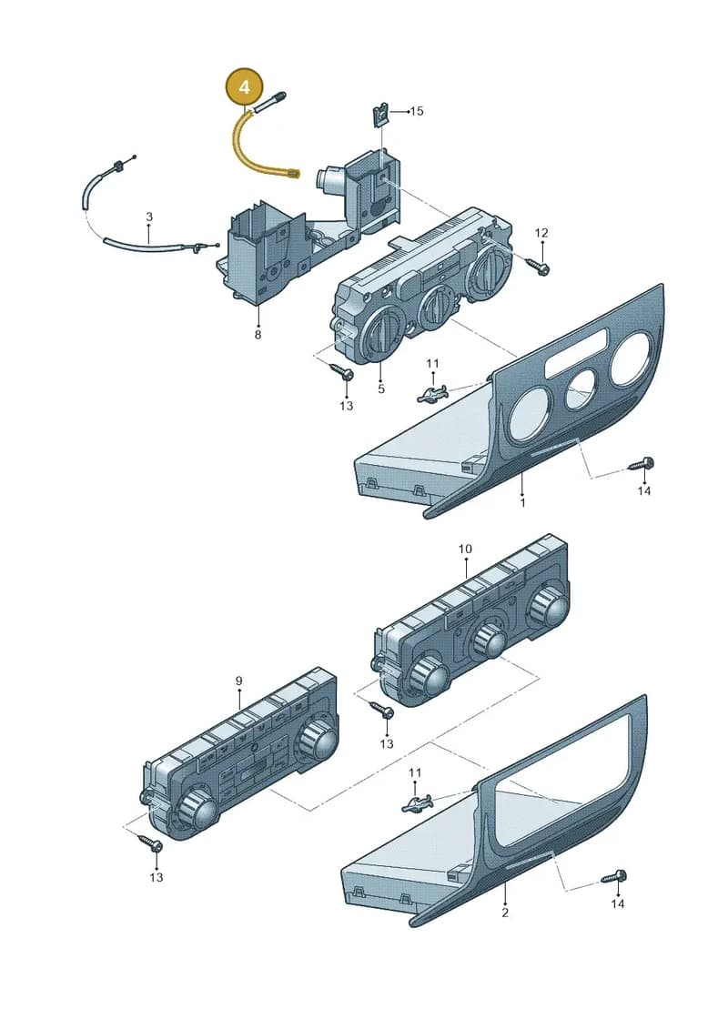 5M2819287 — Volkswagen Tiguan (2011-2018) diagram 634819410, position 4
