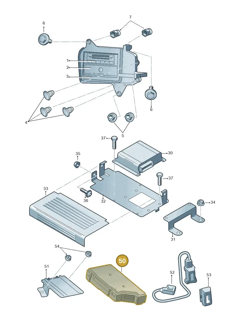 5N0035342G — Skoda Superb (2013-2015) diagram 632035400, position 50