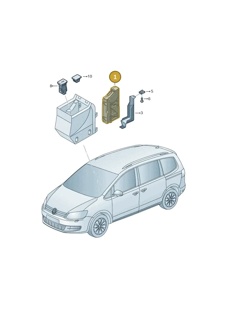 5N0035729E — SEAT Alhambra (2015-2022) diagram 863035780, position 1