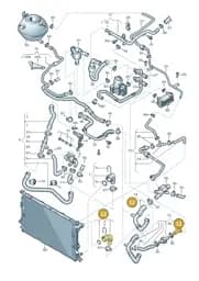 5N0122291E Volkswagen Quick Acting Coupling