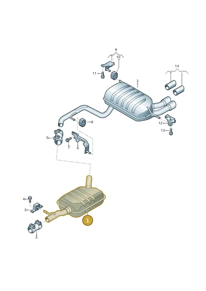 5N0253409S — Audi Q3 quattro (2011-2015) diagram 728253950, position 1