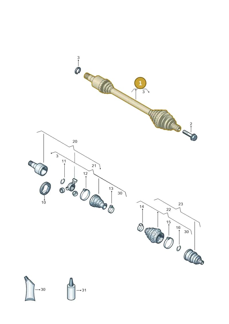 5N0407762Q — Volkswagen TIGUAN                 08> (2007-) diagram 634407320, position 1