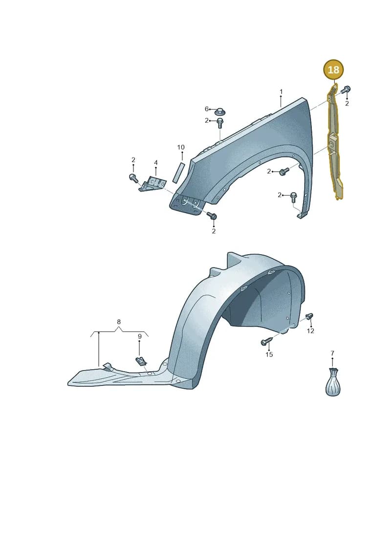 5N0821112 — Volkswagen Tiguan (2011-2018) diagram 634821000, position 18