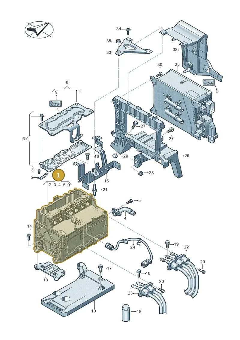 5NA907070 — SEAT Tarraco (2018-2024) diagram 597907080, position 1