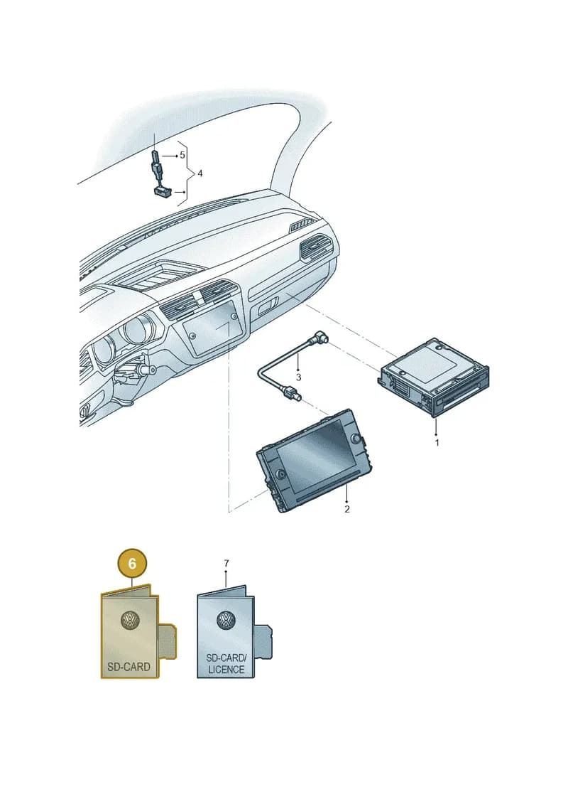 5NA919866P — Volkswagen Tiguan (2017-) diagram 833035010, position 6