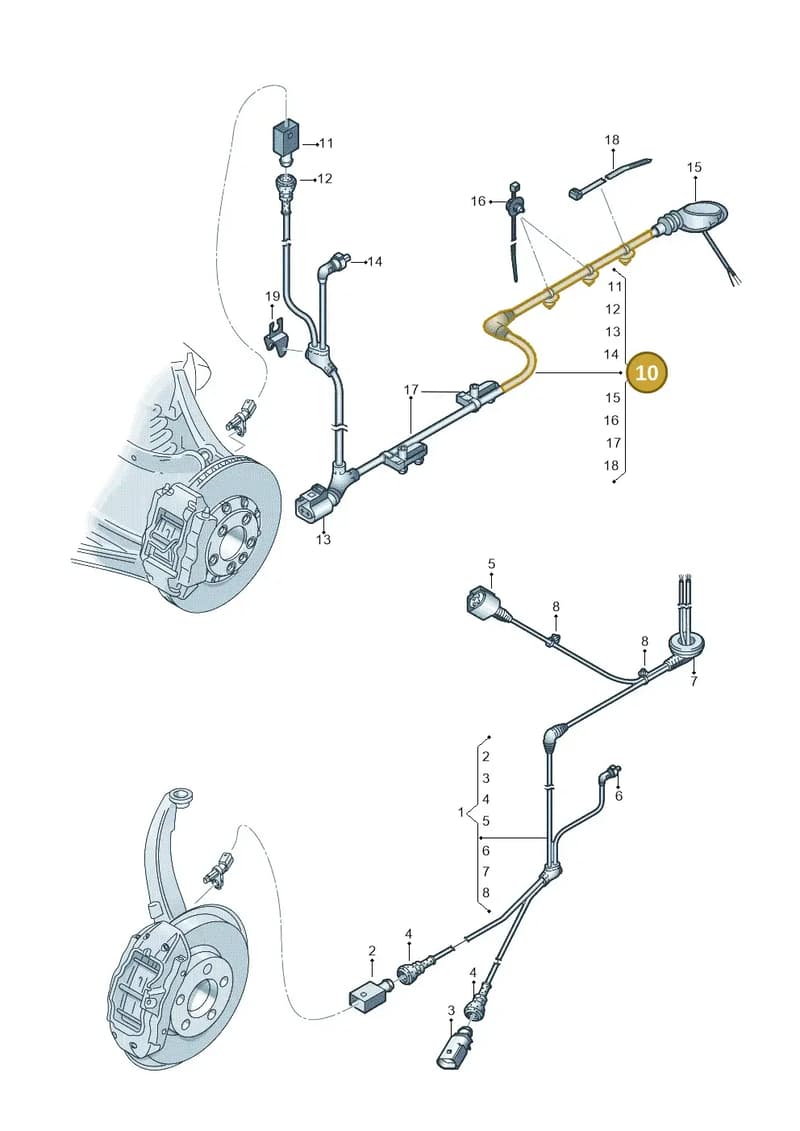 5NA927902R — Audi Q3 (2018-2025) diagram 597927010, position 10