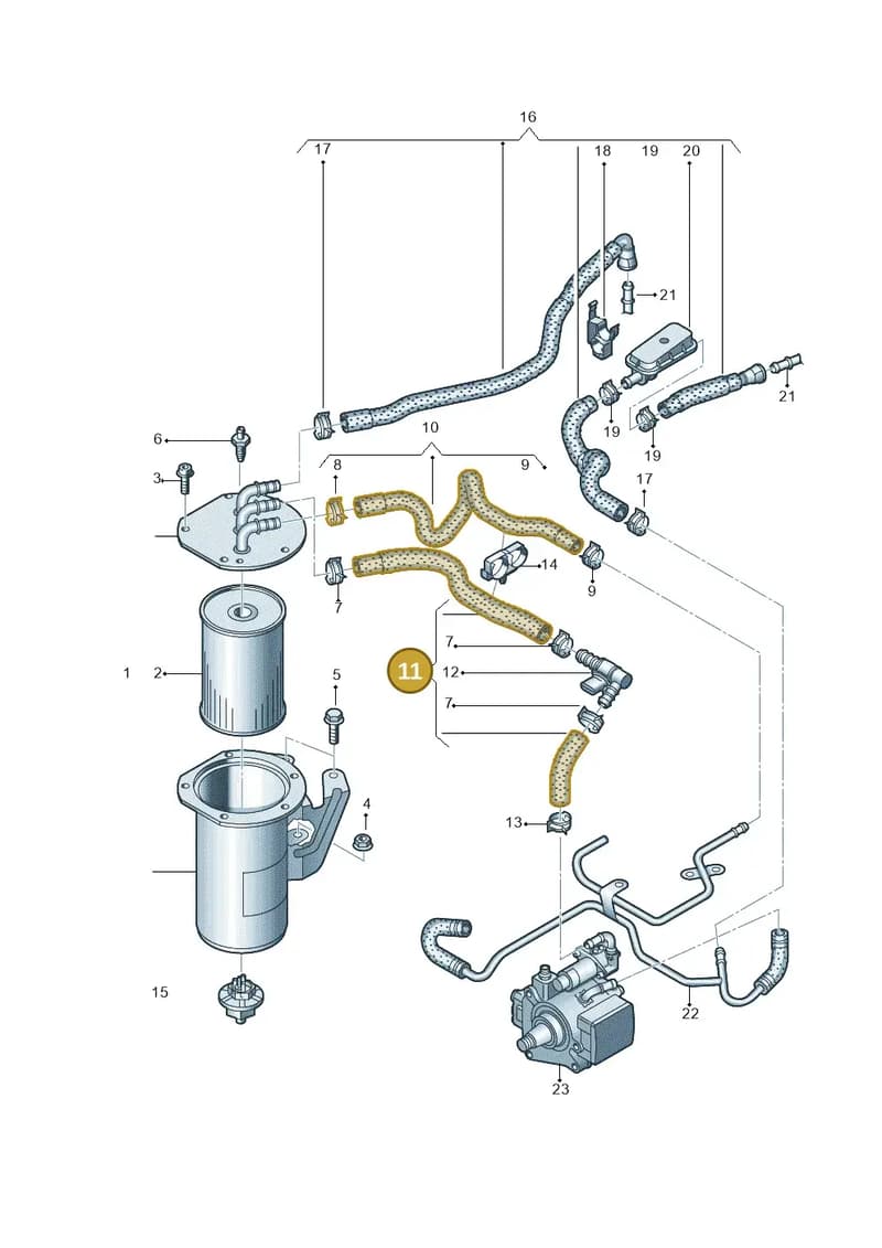 5Q0130307BP — Skoda Kodiaq (2016-2024) diagram 884127200, position 11