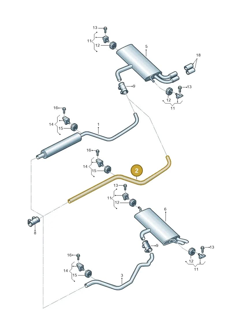 5Q0253201F — Audi Q2 (2016-2025) diagram 803253095, position 2