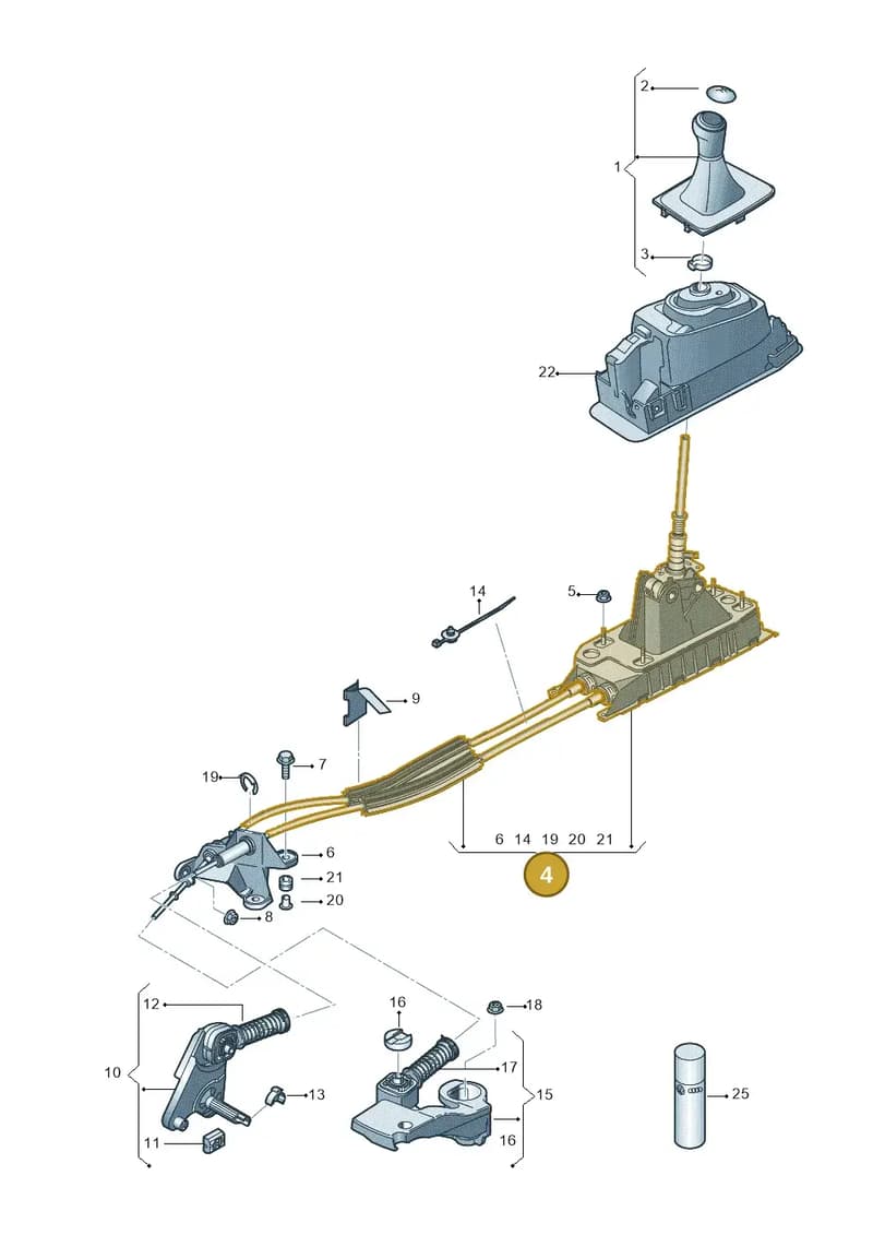 5Q0711049CN — Skoda Karoq (2017-2023) diagram 781711300, position 4