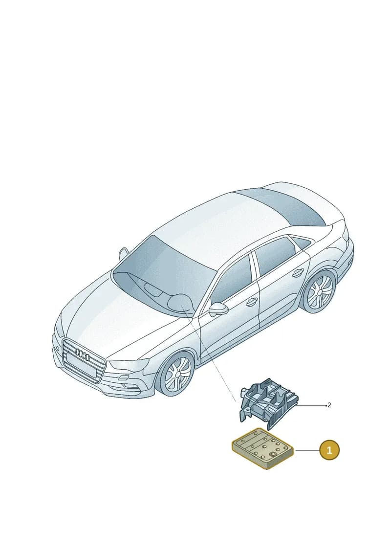 5Q0937084CL — Audi A3 Limousine 2.0 (2015-2016) diagram 886907020, position 1