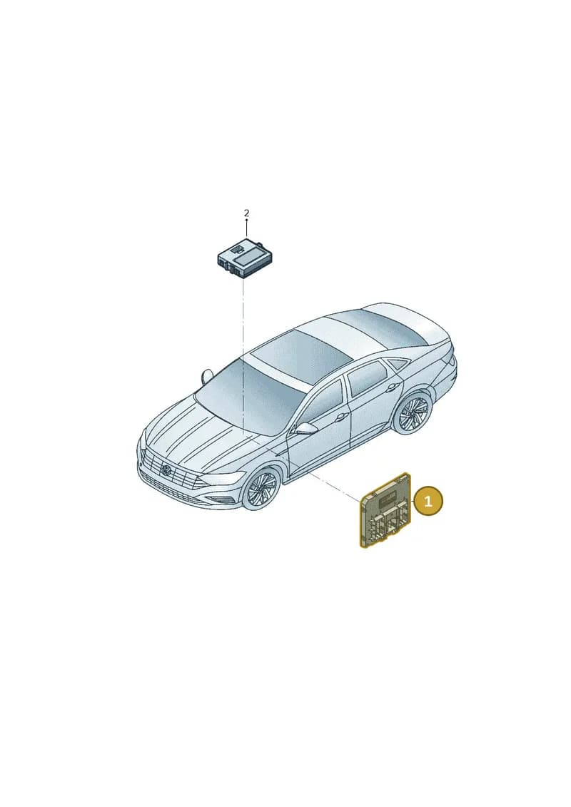 5Q0937084EN — Volkswagen Jetta 1.4 (2017-2024) diagram 431937500, position 1